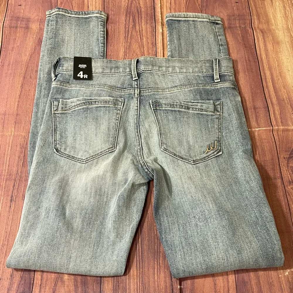 Express Super Skinny Mid-Rise Skinny Jeans